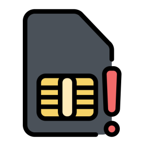 erreur carte sim