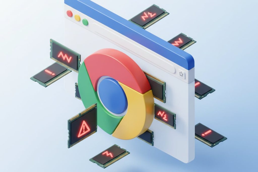 erreur mémoire insuffisante Chrome